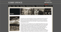 Desktop Screenshot of gerryspence.com